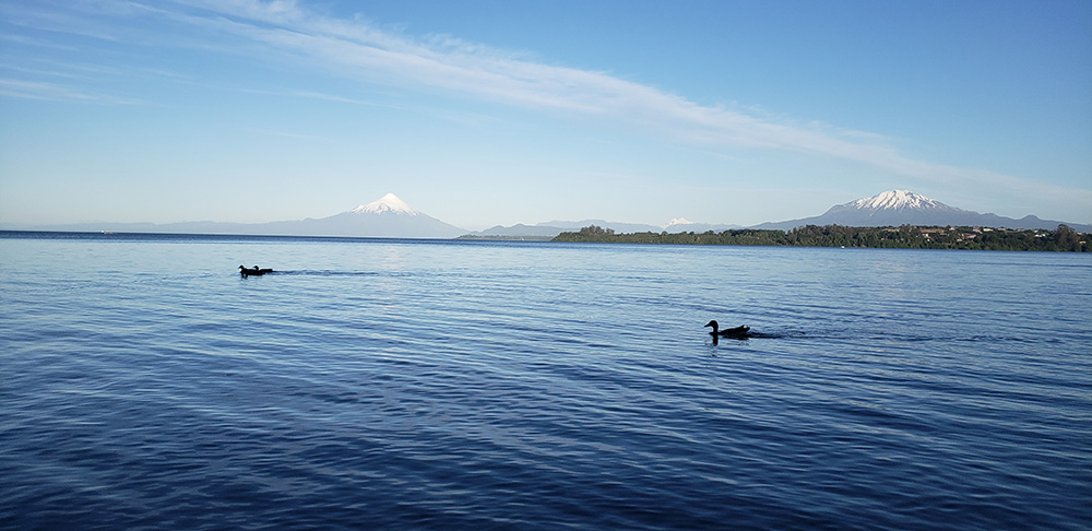Lake Llanquihue Volcanos Iies International Institute For Environmental Studies