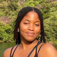 Woman smiling