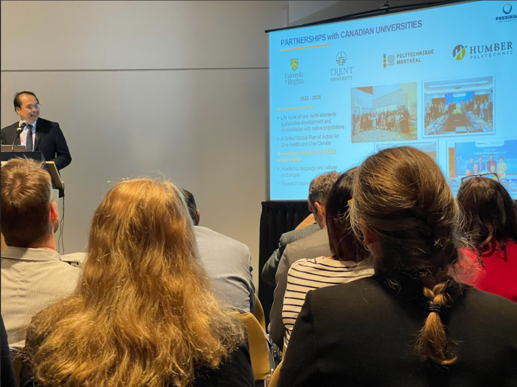 Phenikaa University Vice President presentation