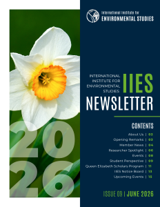 Cover Page for IIES Newsletter Issue 9 from June 2026