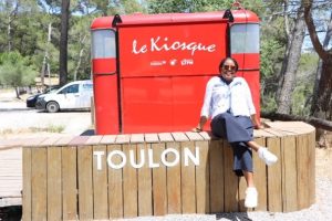 Grace Kadyamadare at Mont Faron